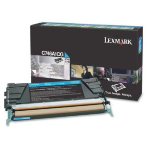 Genuine Lexmark C746 C748 Cyan Toner Cartridge Return Program