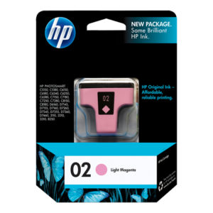 Genuine HP 02 Light Magenta Ink Cartridge C8775WA