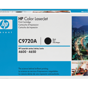 Genuine HP C9720A Black Toner Cartridge 641A