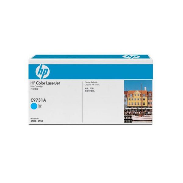 Genuine HP C9731A Cyan Toner Cartridge 645A