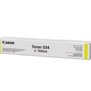 Genuine Canon CART-034Y Yellow Toner Cartridge