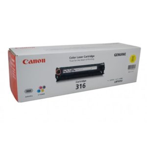 Genuine Canon CART-316Y Yellow Toner Cartridge