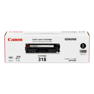 Genuine Canon CART318BK Black Toner   CART-318BK