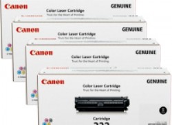 Genuine Canon CART-322 -4 Pack Toner Cartridge Set
