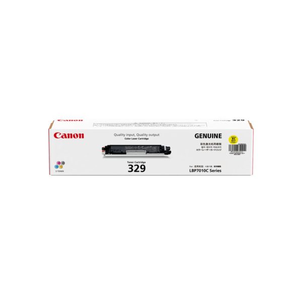 Genuine Canon CART-329Y Yellow Toner Cartridge