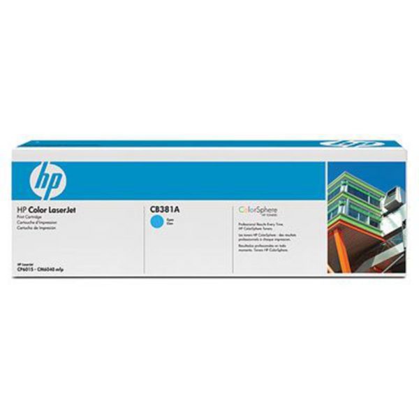 Genuine HP CB381A Cyan Toner Cartridge 823A