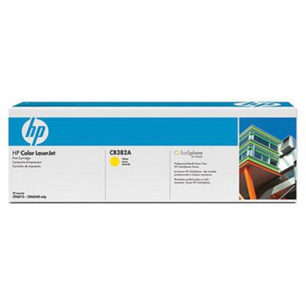 Genuine HP CB382A Yellow Toner Cartridge 823A