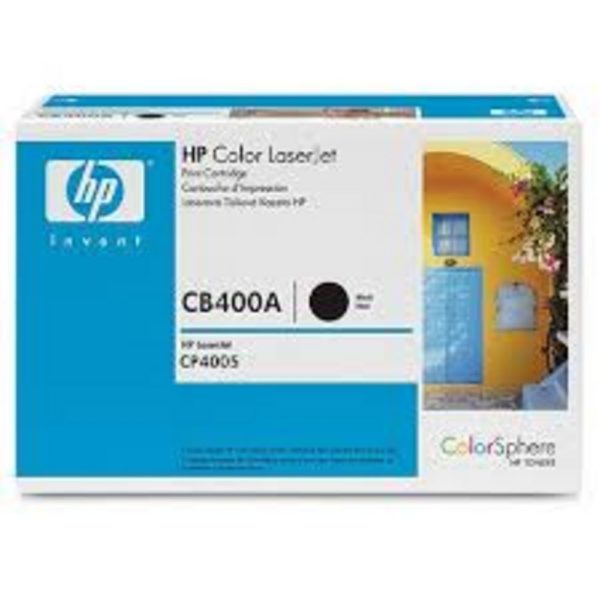 Genuine HP CB400A Black Toner Cartridge 642A