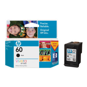 Genuine HP 60 Black Ink Cartridge CC640WA
