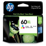 Genuine HP 60XL Colour Ink Cartridge CC644WA