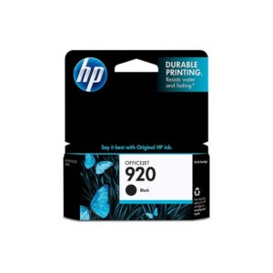 Genuine HP 920 Black Ink Cartridge CD971AA