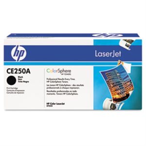 Genuine HP CE250A Black Toner Cartridge 504A