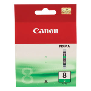 Genuine Canon CLI-8G Green Ink Cartridge