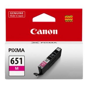 Genuine Canon CLI651M Magenta Ink Cartridge    CLI-651M