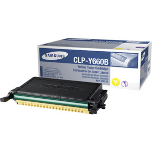 Genuine Samsung CLX-6240 Yellow Toner Cartridge CLP-Y660B