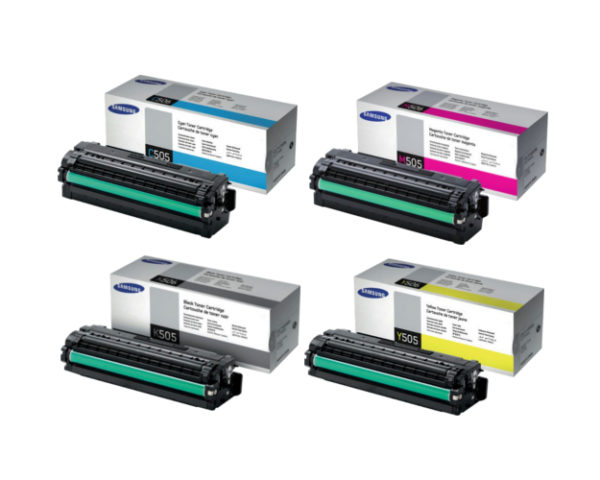 4 Pack Genuine Samsung SL-C2680 Toner Cartridge High Yield Set