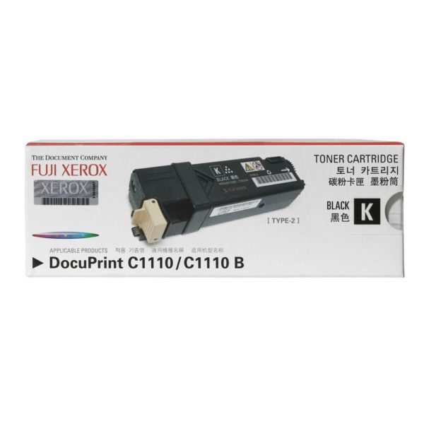 Genuine Fuji Xerox DocuPrint C1110 Black Toner Cartridge