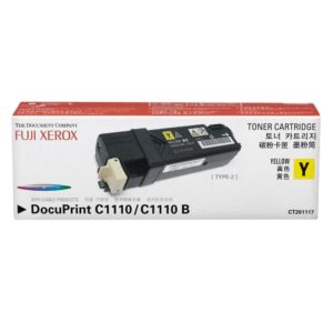 Genuine Fuji Xerox DocuPrint C1110 Yellow Toner Cartridge