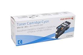 Genuine Fuji Xerox DocuPrint CP105B CP205 CP205W CM205B CM205FW Cyan Toner Cartridge CT201592