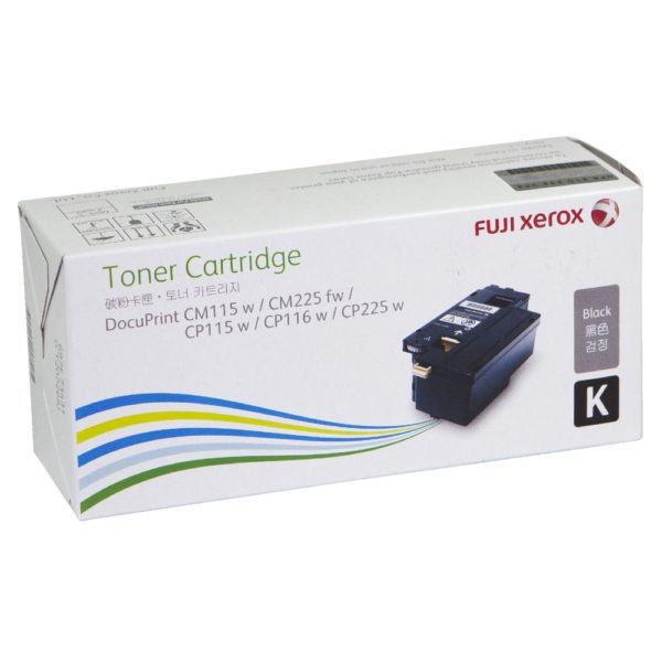 Genuine Fuji Xerox DocuPrint CP115W CP116W CP225W CM115W CM225FW Black Toner Cartridge High Yield CT202264
