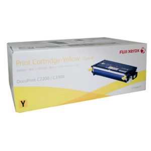 Genuine Fuji Xerox DocuPrint C2200 C3300DX Yellow Toner Cartridg
