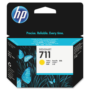 Genuine HP 711 Yellow Ink Cartridge CZ132A