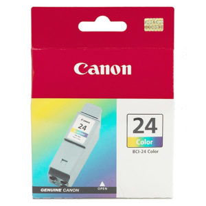 Genuine Canon BCI-24C Colour Ink Cartridge