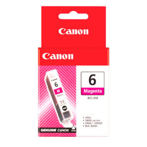 Genuine Canon BCI-6M Magenta Ink Cartridge