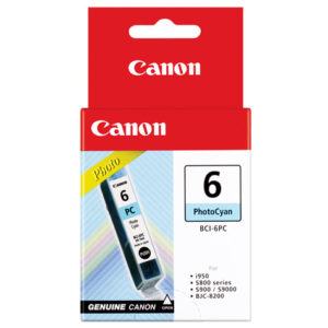 Genuine Canon BCI-6PC Photo Cyan Ink Cartridge