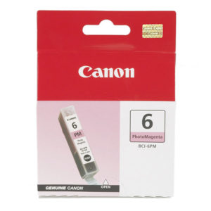 Genuine Canon BCI-6PM Photo Magenta Ink Cartridge