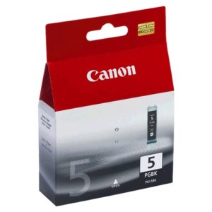 Genuine Canon PGI-5BK Black Ink Cartridge