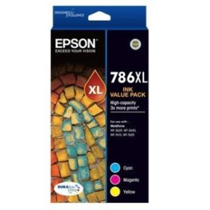 4 Pack Genuine Epson 786XL Ink Cartridge Set High Yield
