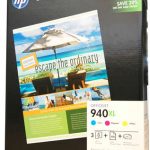 Genuine HP 940 Cyan & Magenta & Yellow Ink Cartridge Photo Pack