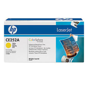 Genuine HP CE252A Yellow Toner Cartridge 504A
