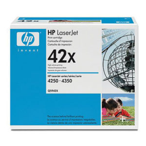 Genuine HP Q5942X Black Toner Cartridge  42X