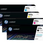 4 Pack Genuine HP CF410A CF411A CF412A CF413A Toner Cartridge Set