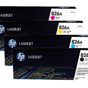 4 Pack Genuine HP CF310A CF311A CF312A CF313A Toner Cartridge Set 826A