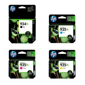4 Pack Genuine HP 934XL 935XL Ink Cartridge Set (1BK,1C,1M,1Y)