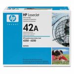 Genuine HP Q5942A Black Toner Cartridge 42A