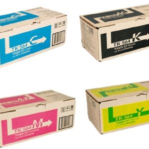 4 Pack Genuine Kyocera TK-564 Toner Cartridge Set FS-C5300DN