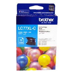 Genuine Brother LC-77XL Cyan Ink Cartridge LC-77XLC