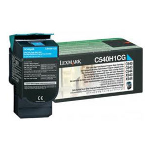 Genuine Lexmark X544 X546 X548 Cyan Toner Cartridge High Yield