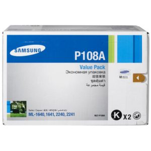 Genuine Samsung ML-1640 ML-2240 Toner Cartridge Twin Pack MLT-P1