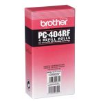 Genuine Brother PC-404RF Refill Roll PC-404RF  4x Rolls Value