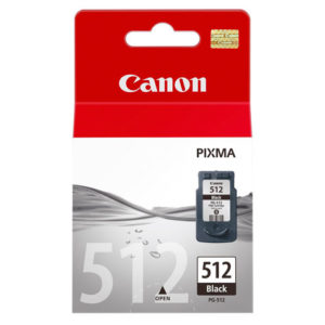 Genuine Canon PG-512 Black Ink Cartridge High Yield