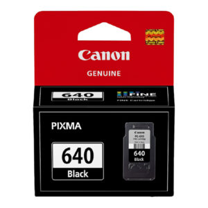 Genuine Canon PG-640 Black Ink Cartridge Standard Yield
