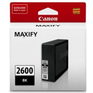 Genuine Canon PGI-2600BK Black Ink Cartridge