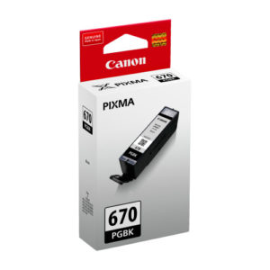 Genuine Canon PGI-670BK Black Ink Cartridge
