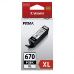 Genuine Canon PGI-670XLBK Black Ink Cartridge High Yield