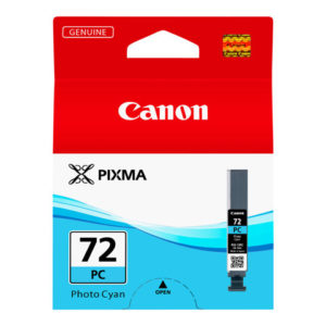 Genuine Canon PGI-72PC Photo Cyan Ink Cartridge